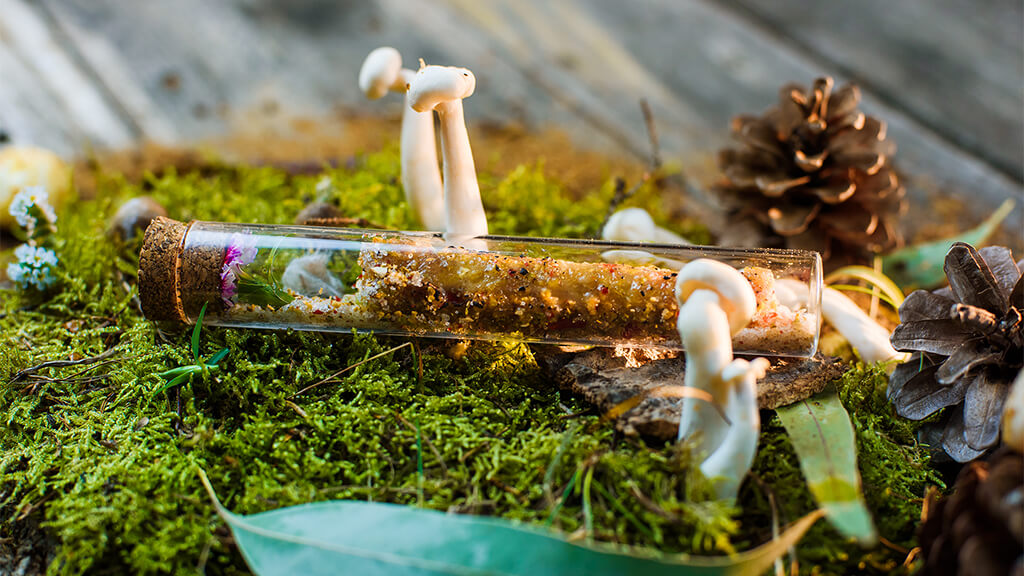 Molecular Food In Glass Tube - ICG Flavours